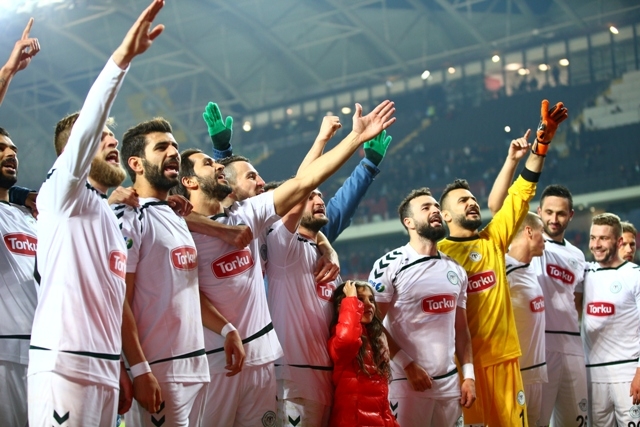 KONYASPOR KUPADA ÇEYREK FİNALDE 45