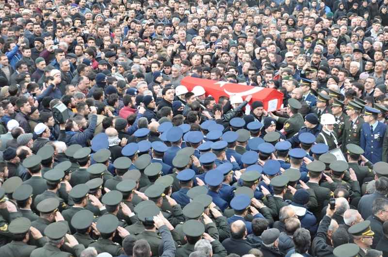 Jandarma Uzman Çavuş Nebi Arslan'a son görev 13