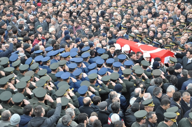 Jandarma Uzman Çavuş Nebi Arslan'a son görev 14