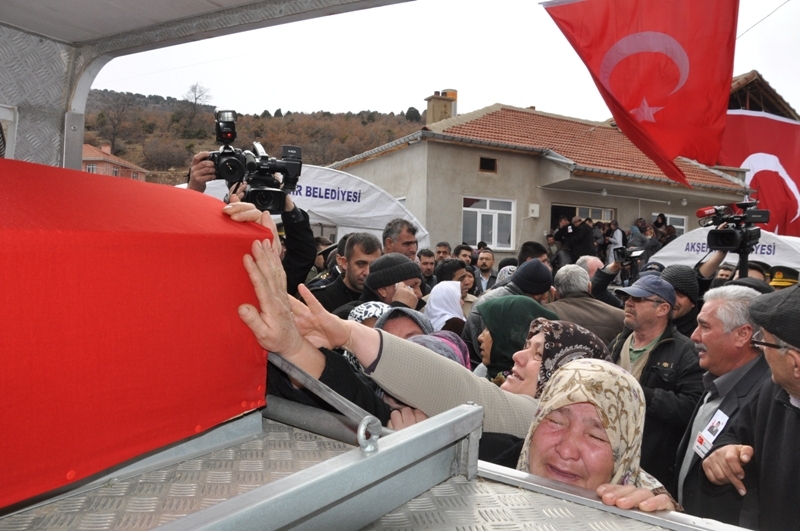 Jandarma Uzman Çavuş Nebi Arslan'a son görev