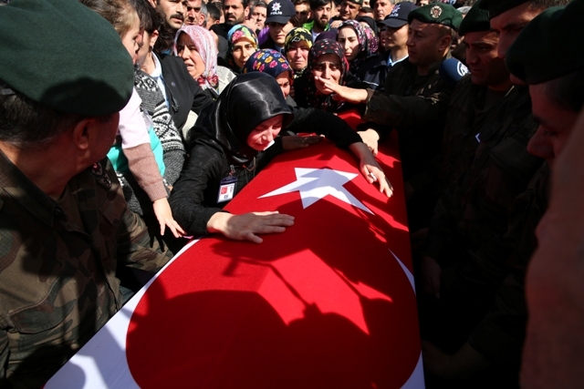 Konyalı şehit son yolculuğuna uğurlandı 14