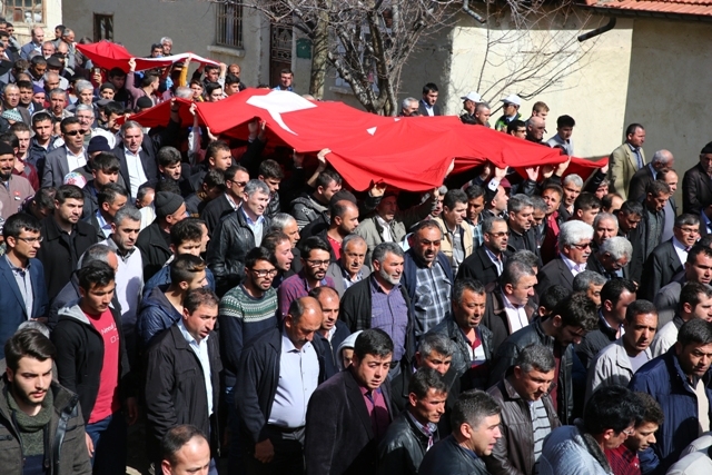 Konyalı şehit son yolculuğuna uğurlandı 32