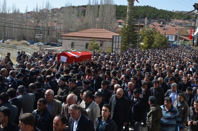 Konyalı şehit son yolculuğuna uğurlandı 41