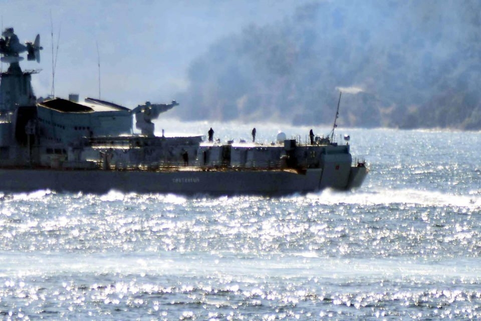 Çanakkale Boğazı'nda hareketli dakikalar 2