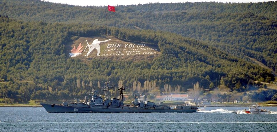 Çanakkale Boğazı'nda hareketli dakikalar 4