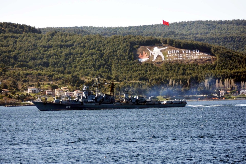 Çanakkale Boğazı'nda hareketli dakikalar 6