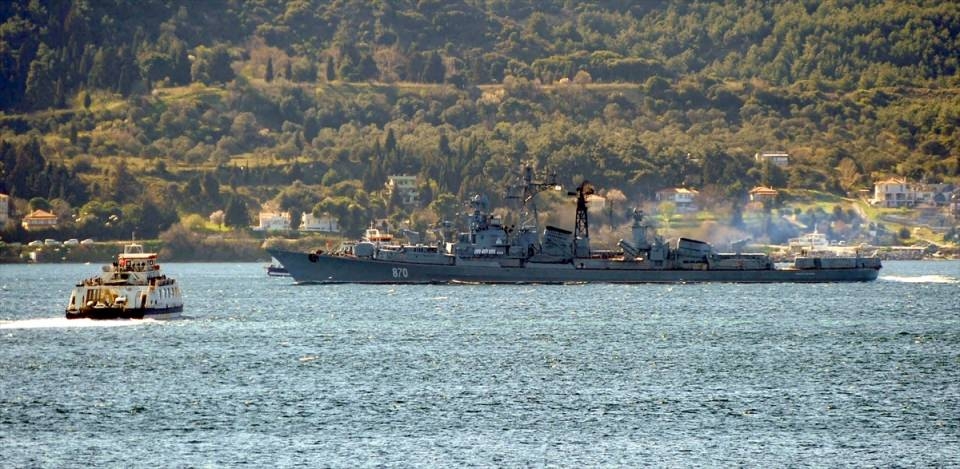 Çanakkale Boğazı'nda hareketli dakikalar 8