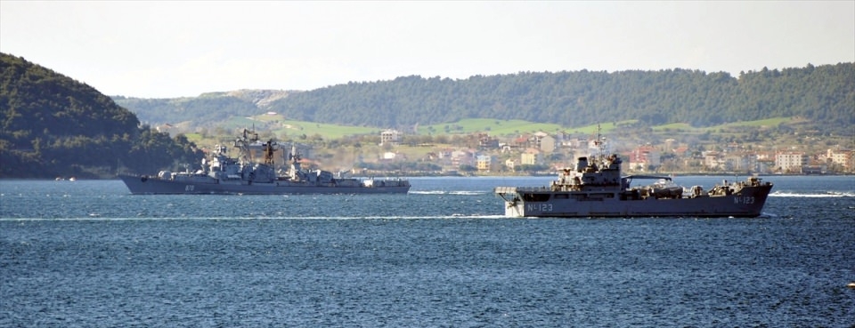Çanakkale Boğazı'nda hareketli dakikalar 9