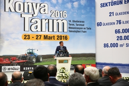 Konya Tarım Fuarı açıldı 24
