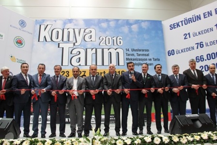 Konya Tarım Fuarı açıldı 6