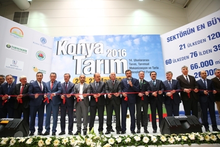 Konya Tarım Fuarı açıldı 9
