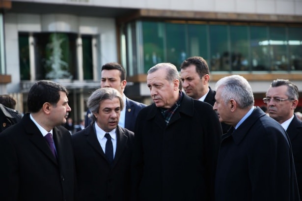 Cumhurbaşkanı Erdoğan Taksim’de 14