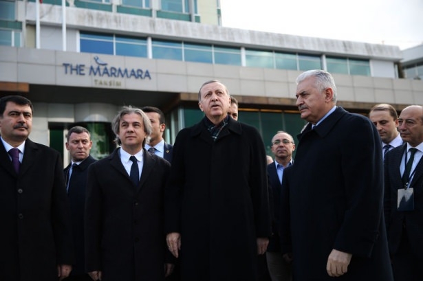 Cumhurbaşkanı Erdoğan Taksim’de 15