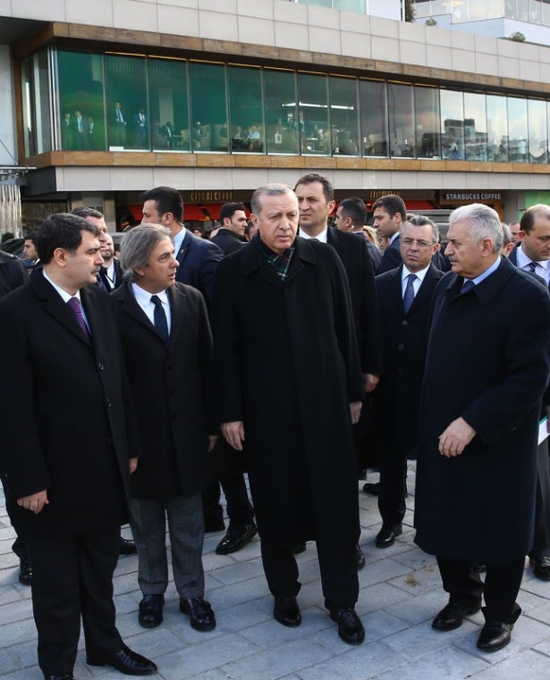 Cumhurbaşkanı Erdoğan Taksim’de 18