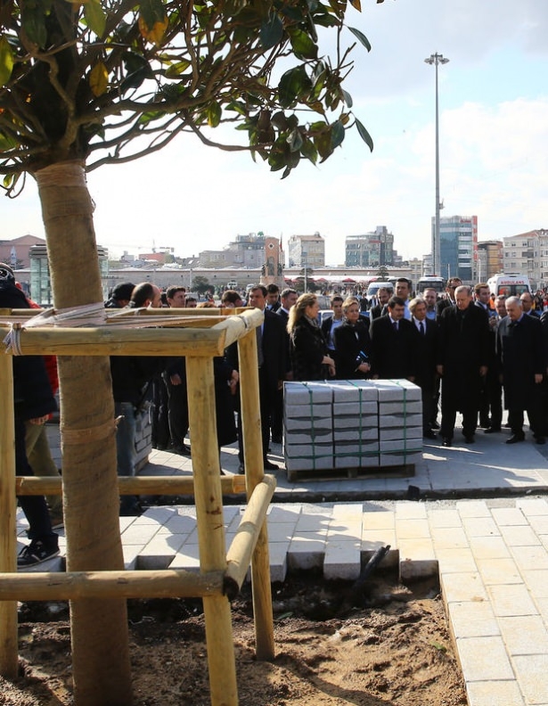 Cumhurbaşkanı Erdoğan Taksim’de 20