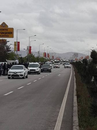 Konya'da Davutoğlu'na büyük karşılama 7