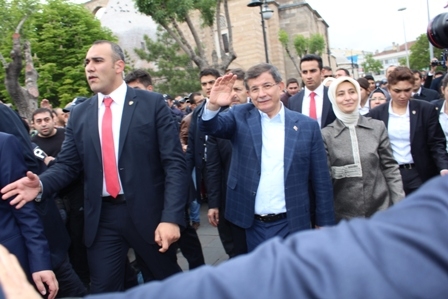 Ahmet Davutoğlu'nun Konya ziyaretinden kareler 24
