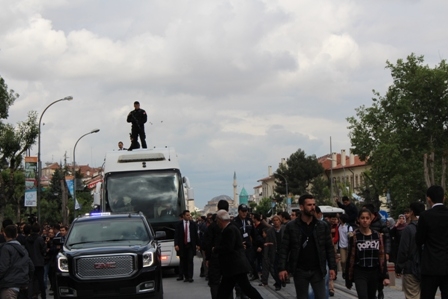 Ahmet Davutoğlu'nun Konya ziyaretinden kareler 25
