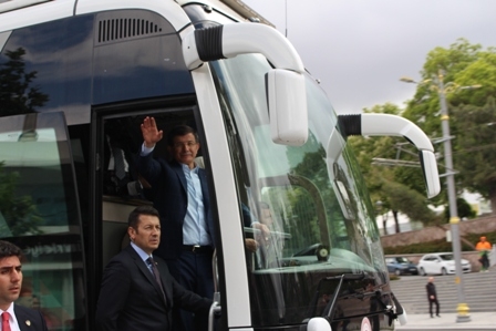 Ahmet Davutoğlu'nun Konya ziyaretinden kareler 27