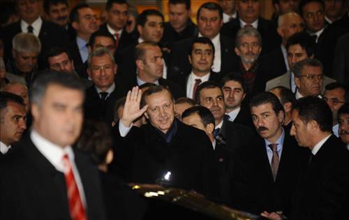 Erdoğana Ankarada sevgi seli 6