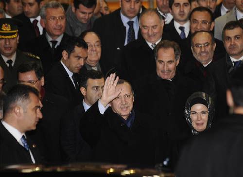 Erdoğana Ankarada sevgi seli 7