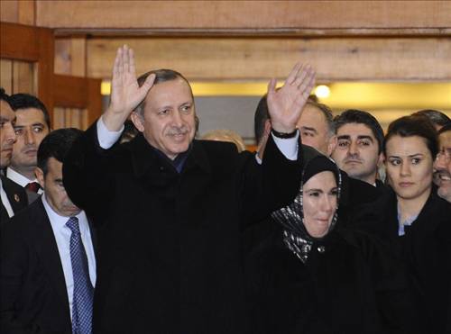 Erdoğana Ankarada sevgi seli 8