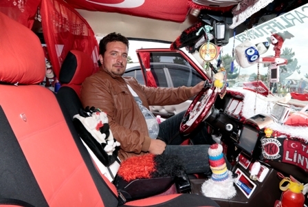 Otomobilini "Kartal Palas"a çevirdi 3