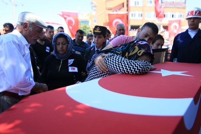 Konyalı şehit son yolculuğuna uğurlandı 20