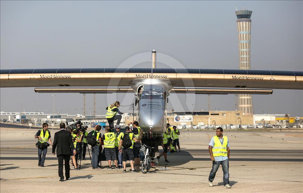 Solar Impulse 2 Mısır'da 1