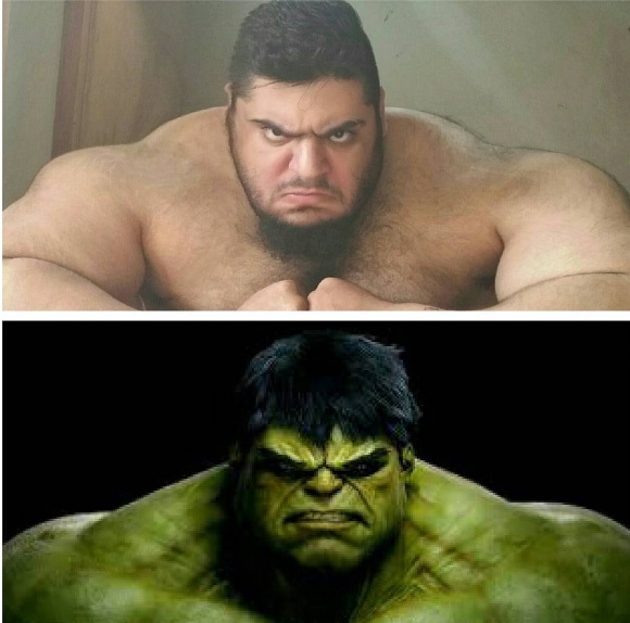 İranlı Hulk, tüm dikkatleri üzerine çekti 2
