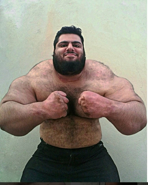 İranlı Hulk, tüm dikkatleri üzerine çekti 6