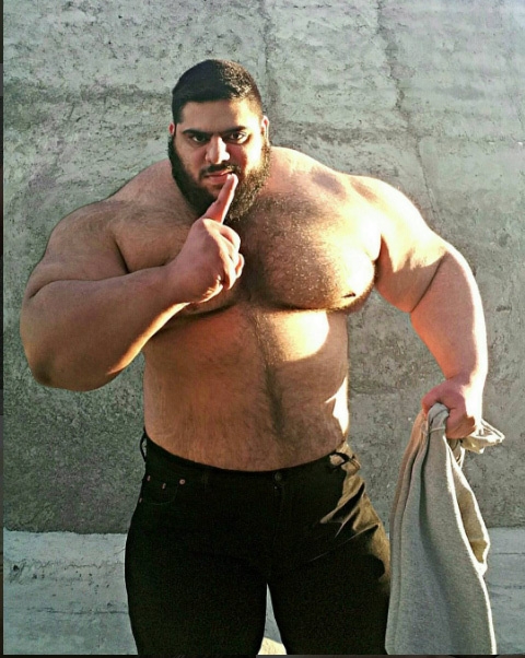 İranlı Hulk, tüm dikkatleri üzerine çekti 8