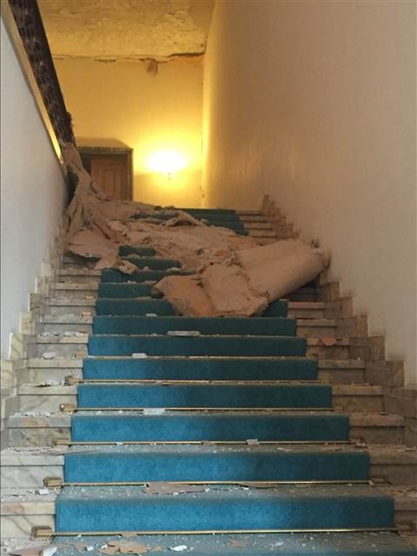 Meclisteki tahribatı herkes görecek 9