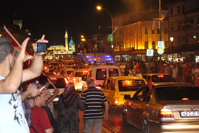 Konya'da demokrasi nöbeti 33