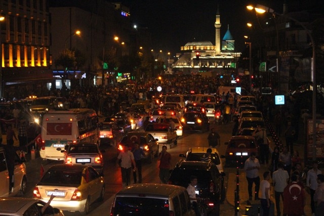 Konya'da demokrasi nöbeti 40
