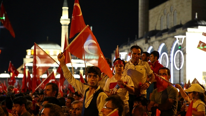 Cumhurbaşkanı Erdoğan Konya "demokrasi bekçileri"ne seslendi 12