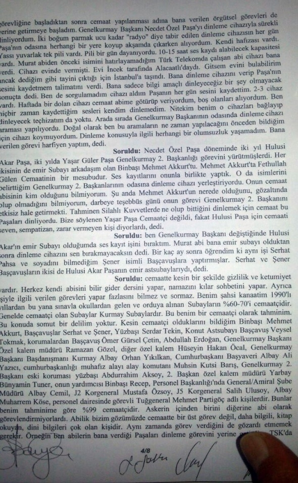 İşte o itiraflar ! 1