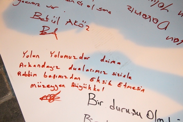 İşte, "İstiklalden; istikbale" yazıları... 12