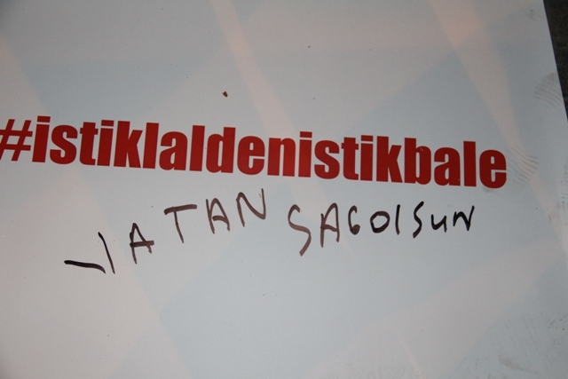 İşte, "İstiklalden; istikbale" yazıları... 23