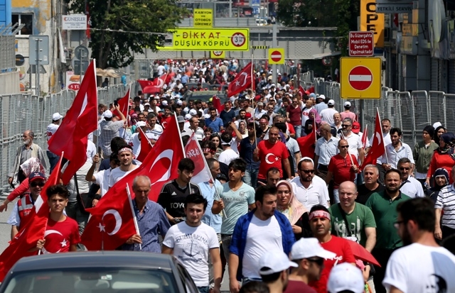 Demokrasi ve Şehitler Mitingi 1
