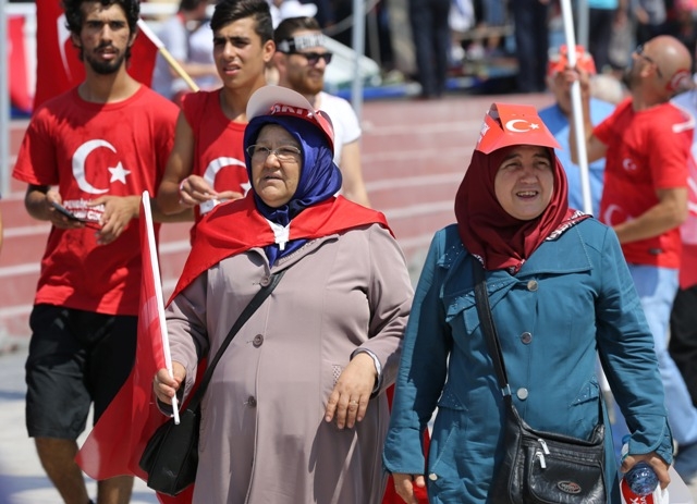 Demokrasi ve Şehitler Mitingi 150