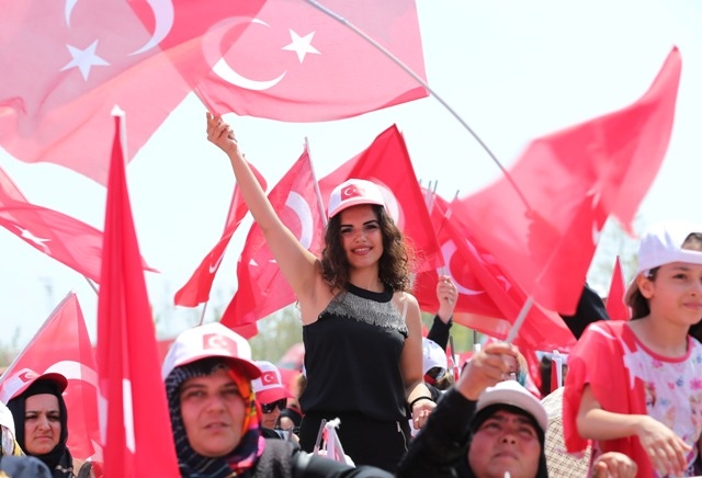 Demokrasi ve Şehitler Mitingi 56