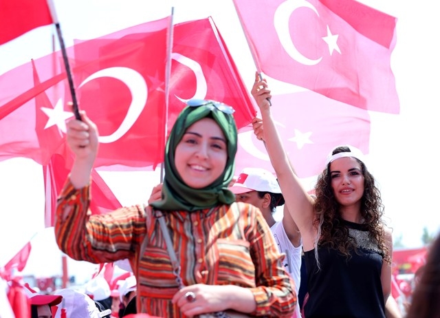 Demokrasi ve Şehitler Mitingi 60