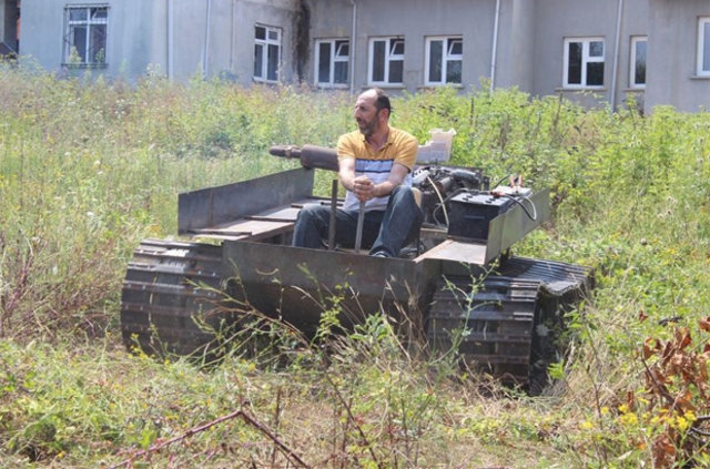 Darbecilere kızdı tank yaptı 2