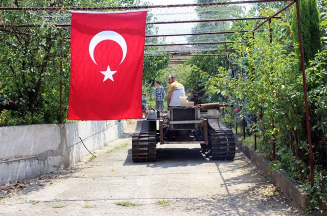 Darbecilere kızdı tank yaptı 5