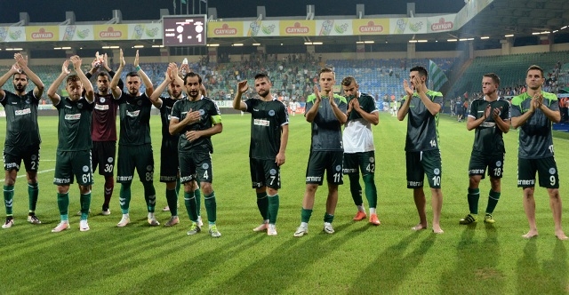 Ç.RİZESPOR:1-A. KONYASPOR:1