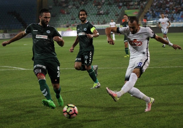 Ç.RİZESPOR:1-A. KONYASPOR:1 55