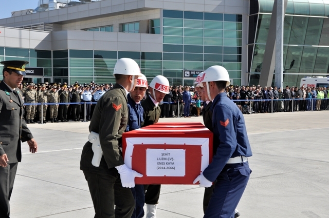 Şehit Jandarma Uzman Çavuş Enes Kaya'ya son görev 3