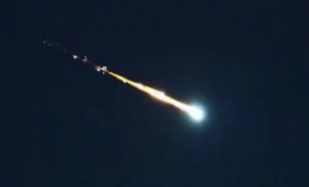 Dev meteor Dünya'ya böyle çarptı! 4