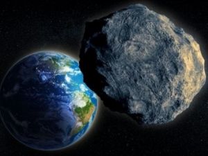 Dev meteor Dünya'ya böyle çarptı!